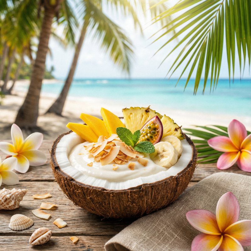 Coconut Cream Protein Pudding