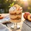 Peach Parfait Protein Pudding