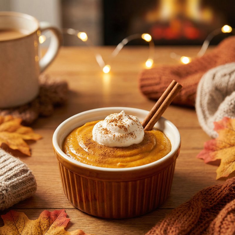 Pumpkin Spice Protein Pudding
